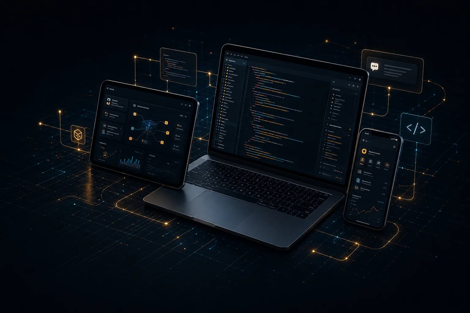 Connected software products across desktop and mobile devices